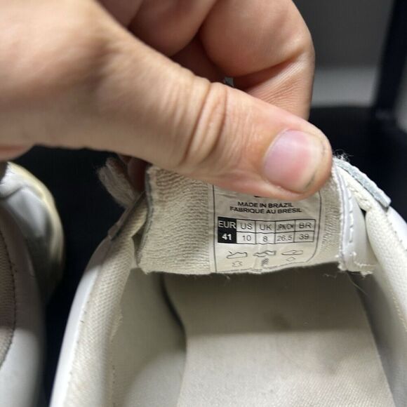 Veja Esplar Women’s Size 10 White Leather Sneakers Shoes - Picture 11 of 15